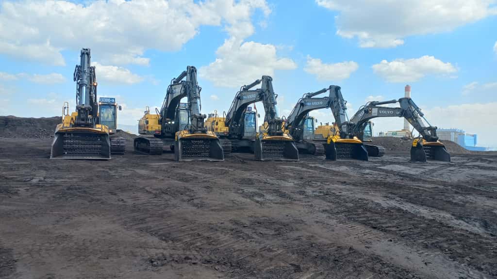 Pemasangan Shaft Screener HDS 523 pada Exca Volvo 480D