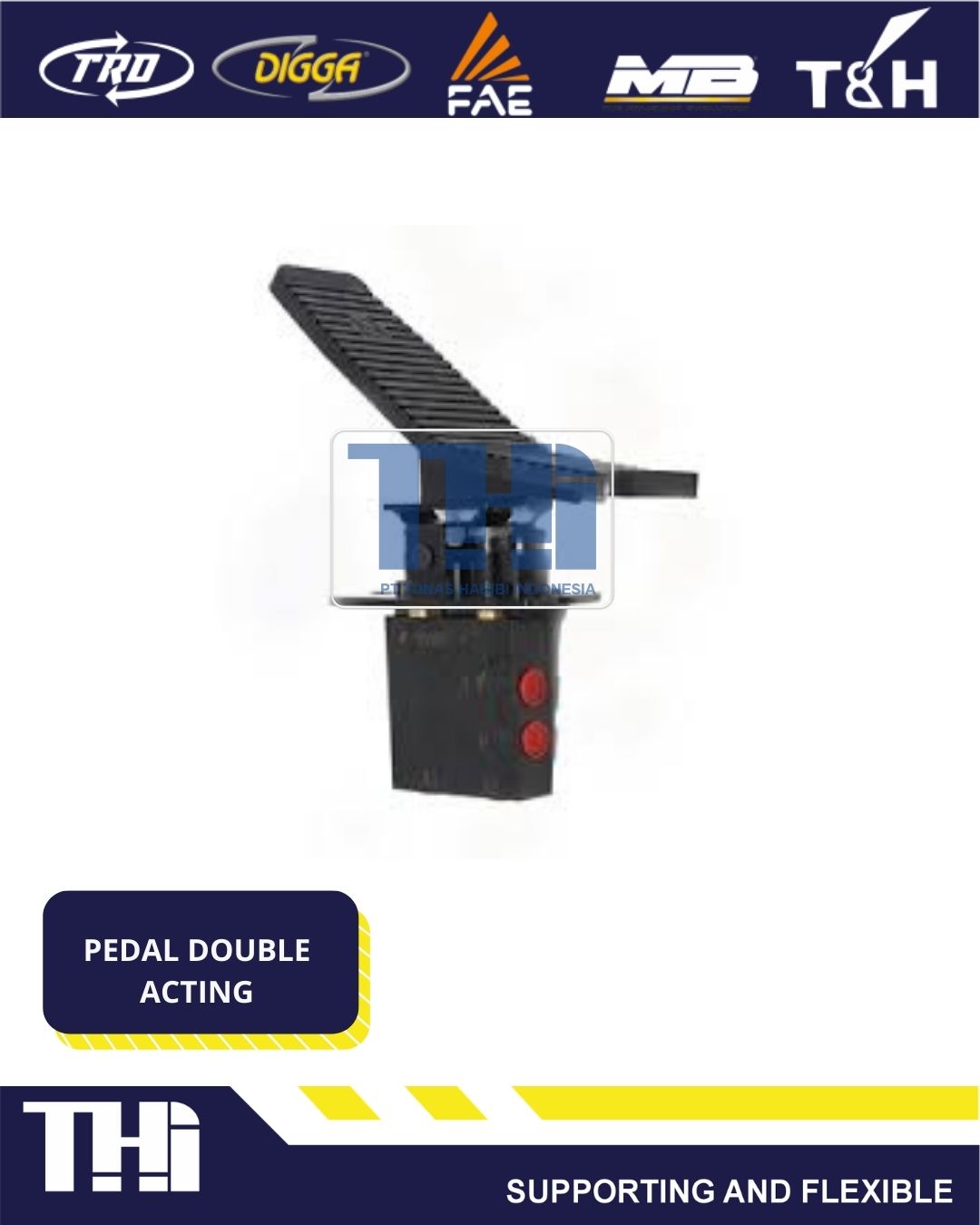 PEDAL DOUBLE ACTING