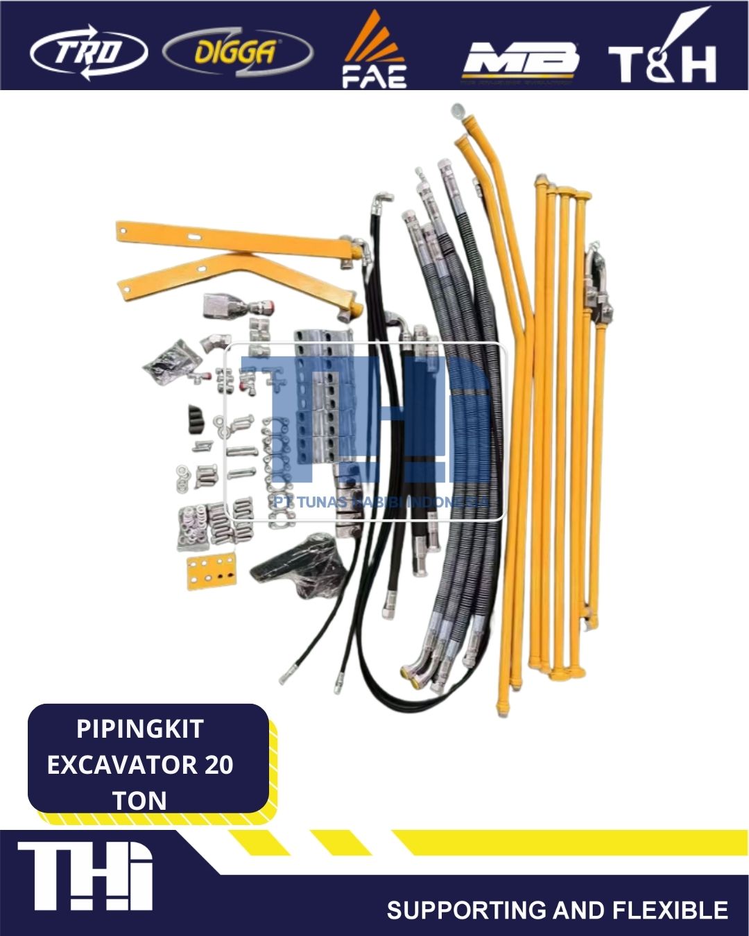 PIPING KIT FOR EXCAVATOR