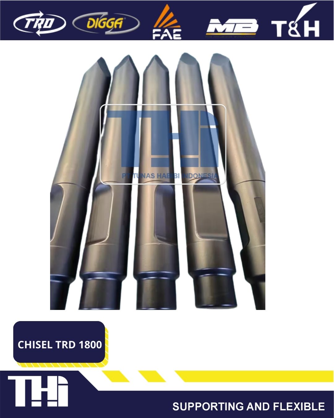 CHISEL TRD 1800 MOIL